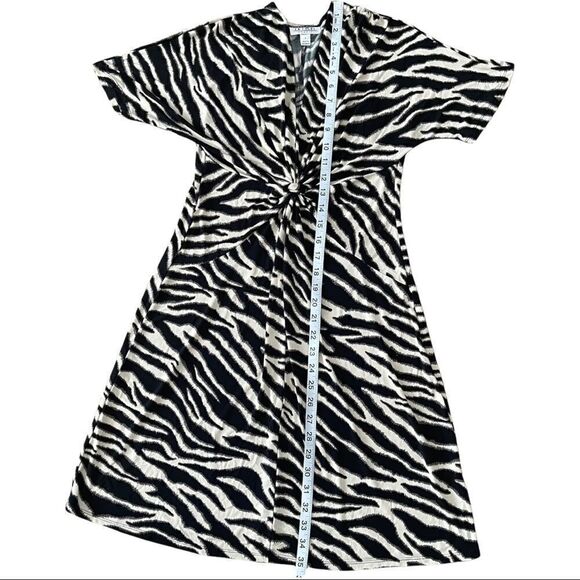 ENFOCUS Studio Zebra Print Dress Size 6 - Picture 10 of 11